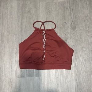 Alo Yoga Lace Front Sports Bra